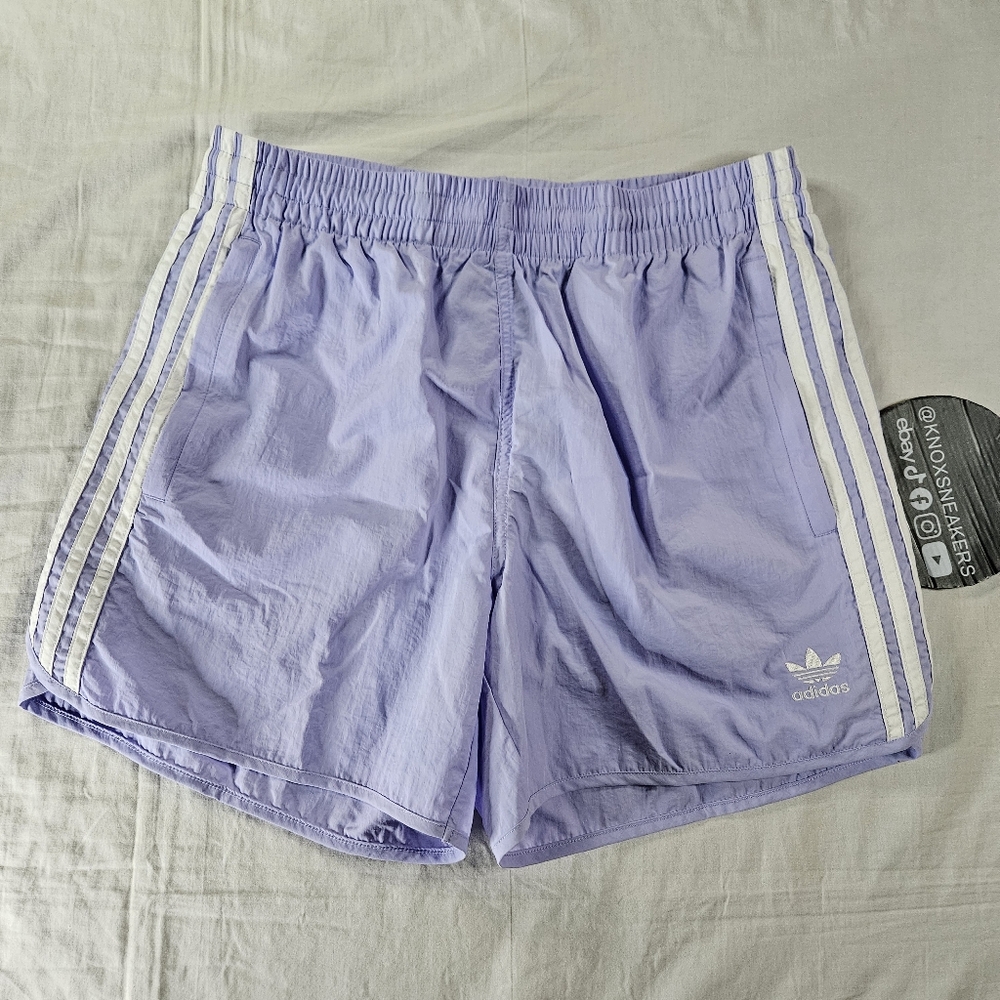 Adidas Originals Sprinter Shorts Violet Trefoil Stripe IM9432 Men's Size XXL